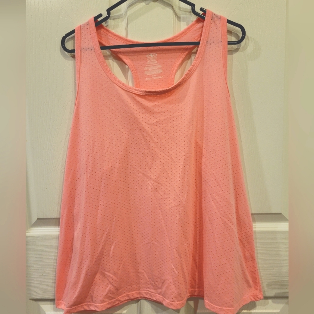 Pink work out tank top